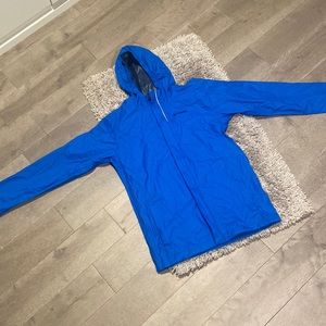 Columbia blue rain jacket KIDS